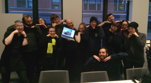 Group photo from Weaponized Social NYC