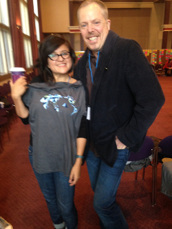 Dirk and Lena at Dev Summit