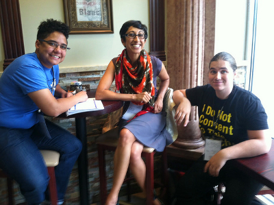 Palante folks at Allied Media Conference